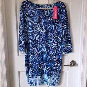 NWT Lilly Pulitzer Hollee Dress - Iris Blue - M